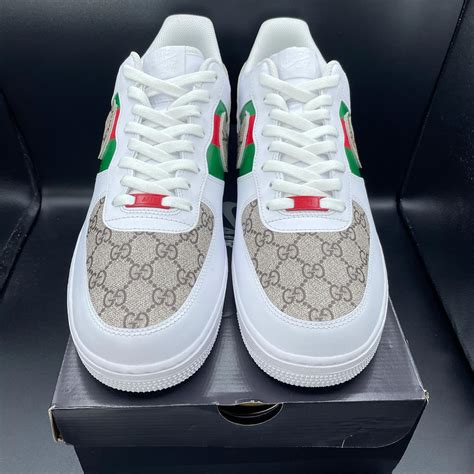 gucci air force 1 fabric.